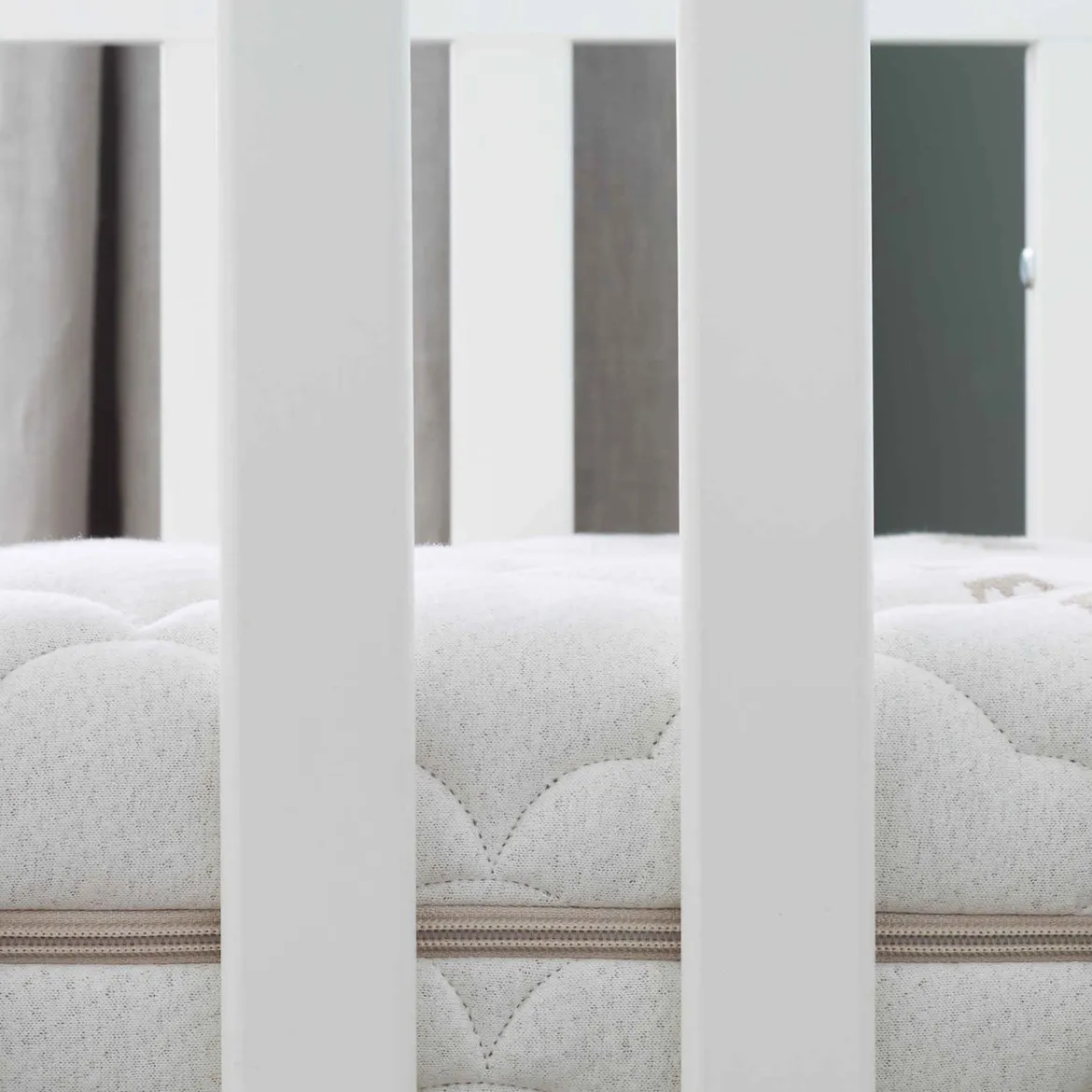Matelas bébé sans traitement déhoussable coton bio