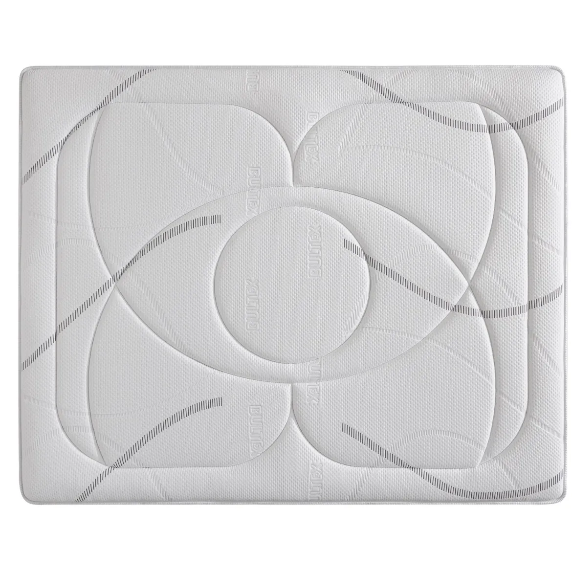Matelas Bultex nano, mémoire de forme, coton et laine Recovery