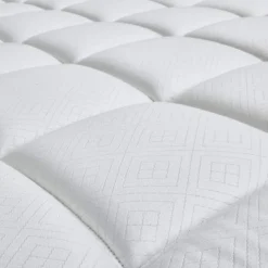 Matelas capitonné Epeda ressorts ensachés, cachemire et soie Le Majestueux