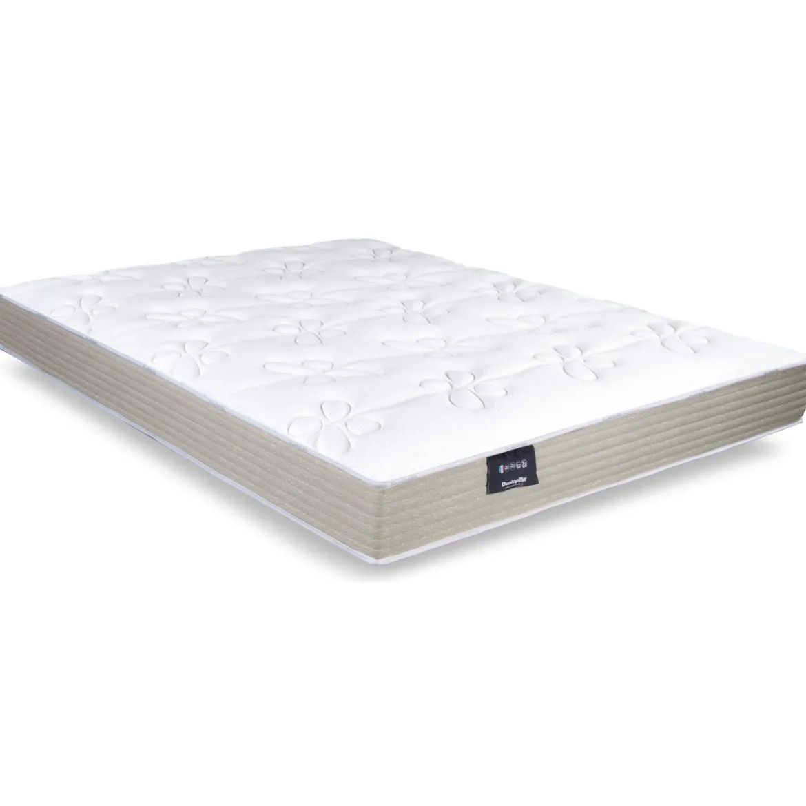 Matelas en latex 20% naturel ferme Dunlopillo Lavande 2