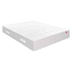 Matelas Epeda ressorts ensachés, mémoire de forme et laine L’Escapade