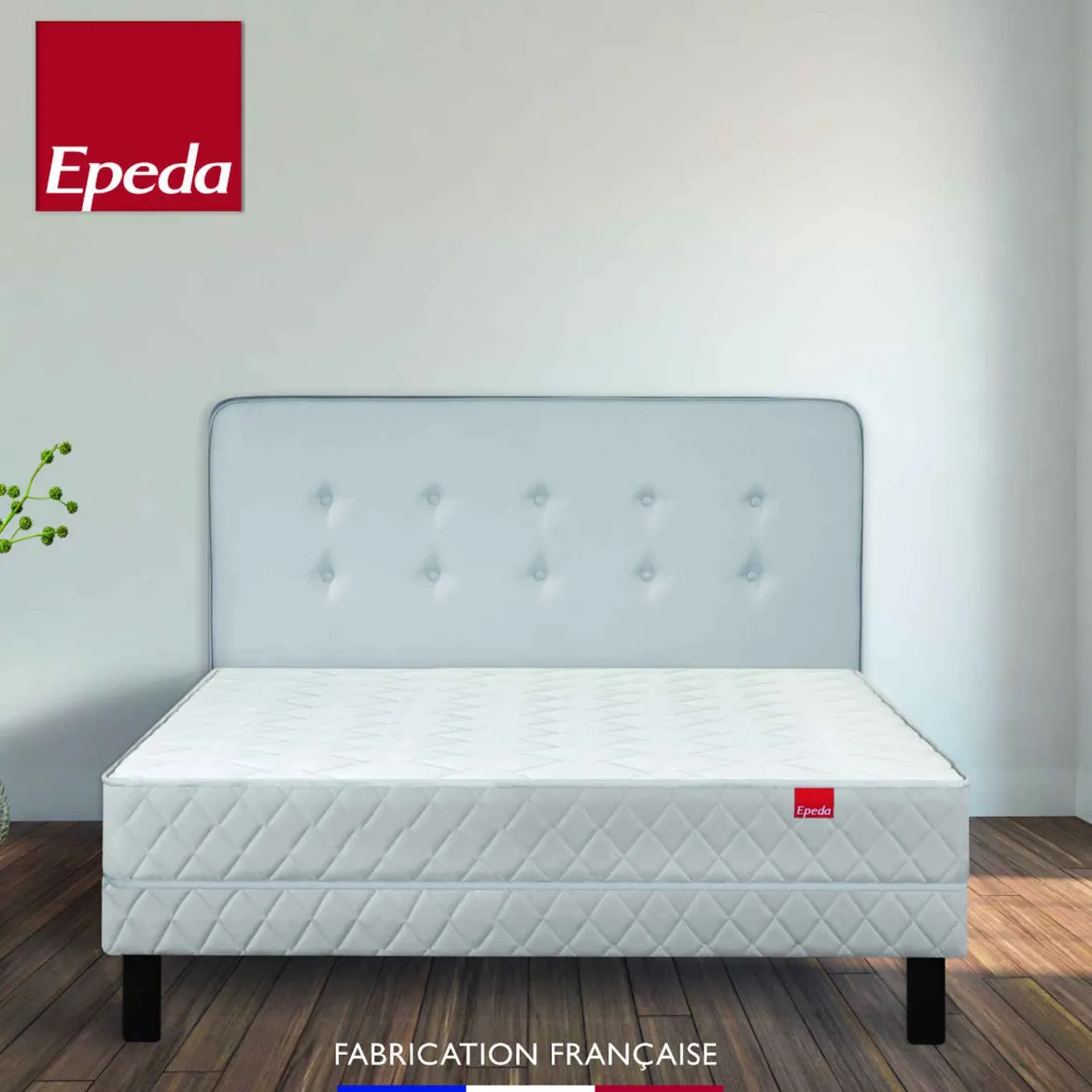 Matelas Epeda ressorts ensachés confort ferme 21cm DORMEUR