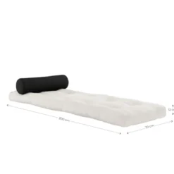 Matelas futon canapé 2 en 1 WRAP 70x200