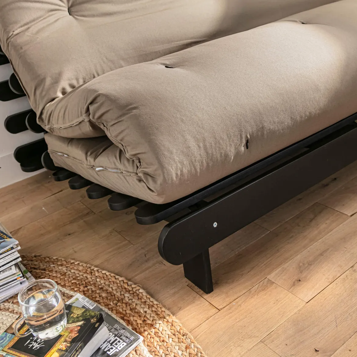 Matelas futon coeur en latex