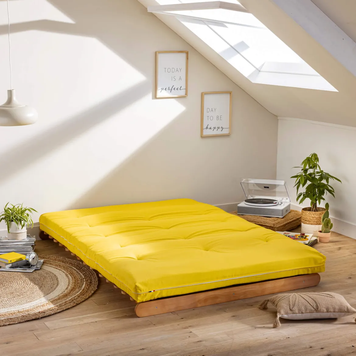 Matelas futon en coton