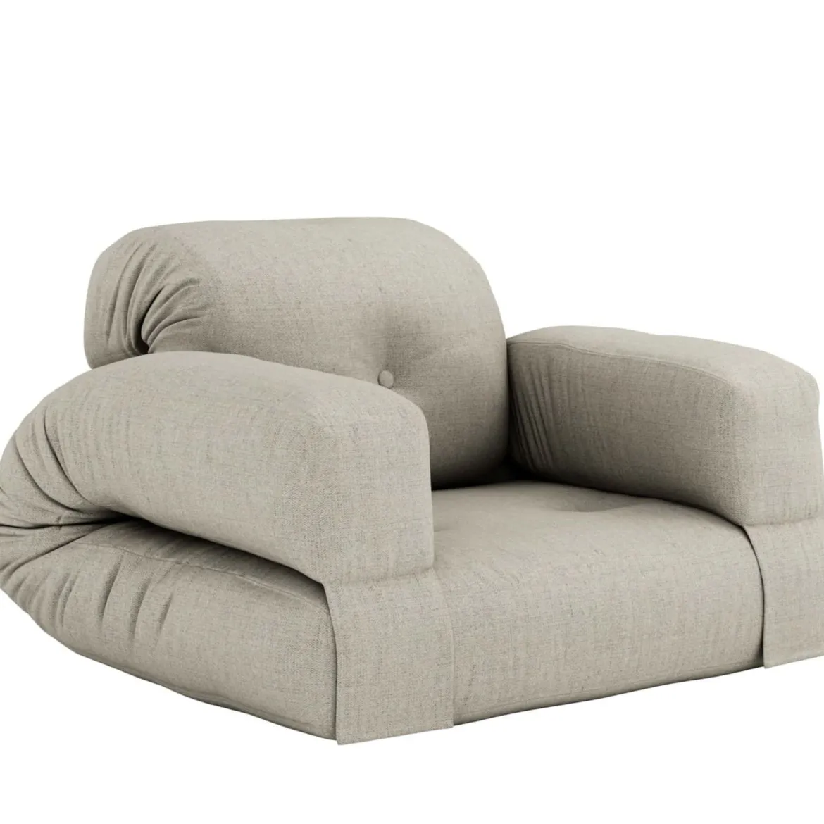 Matelas futon et fauteuil 2 en 1 HIPPO 90x200