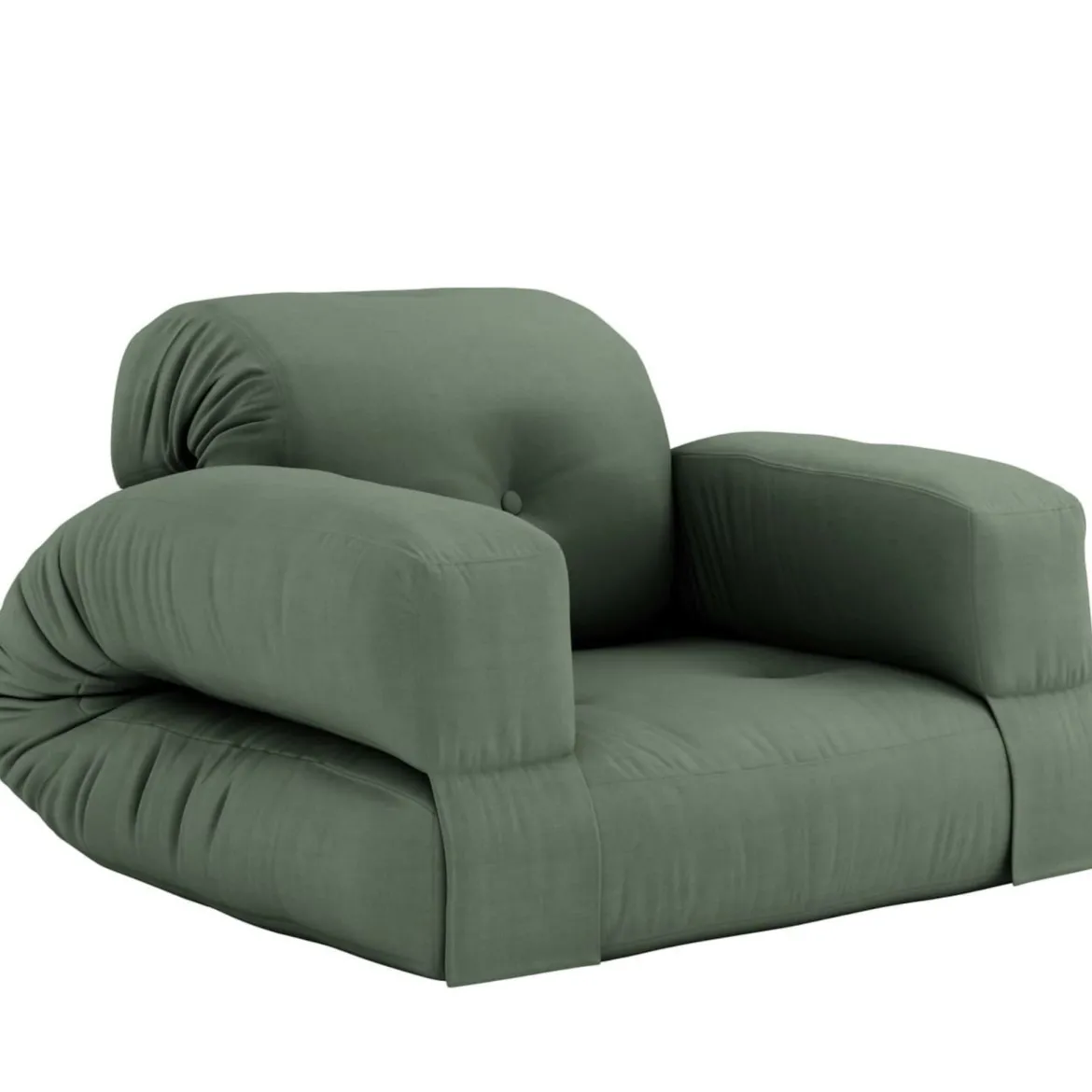 Matelas futon et fauteuil 2 en 1 HIPPO 90x200