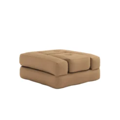 Matelas futon et pouf 2 en 1 CUBE 90x190