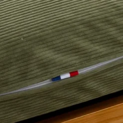 Matelas futon latex ferme tissu velours côtelé - Terre de Nuit