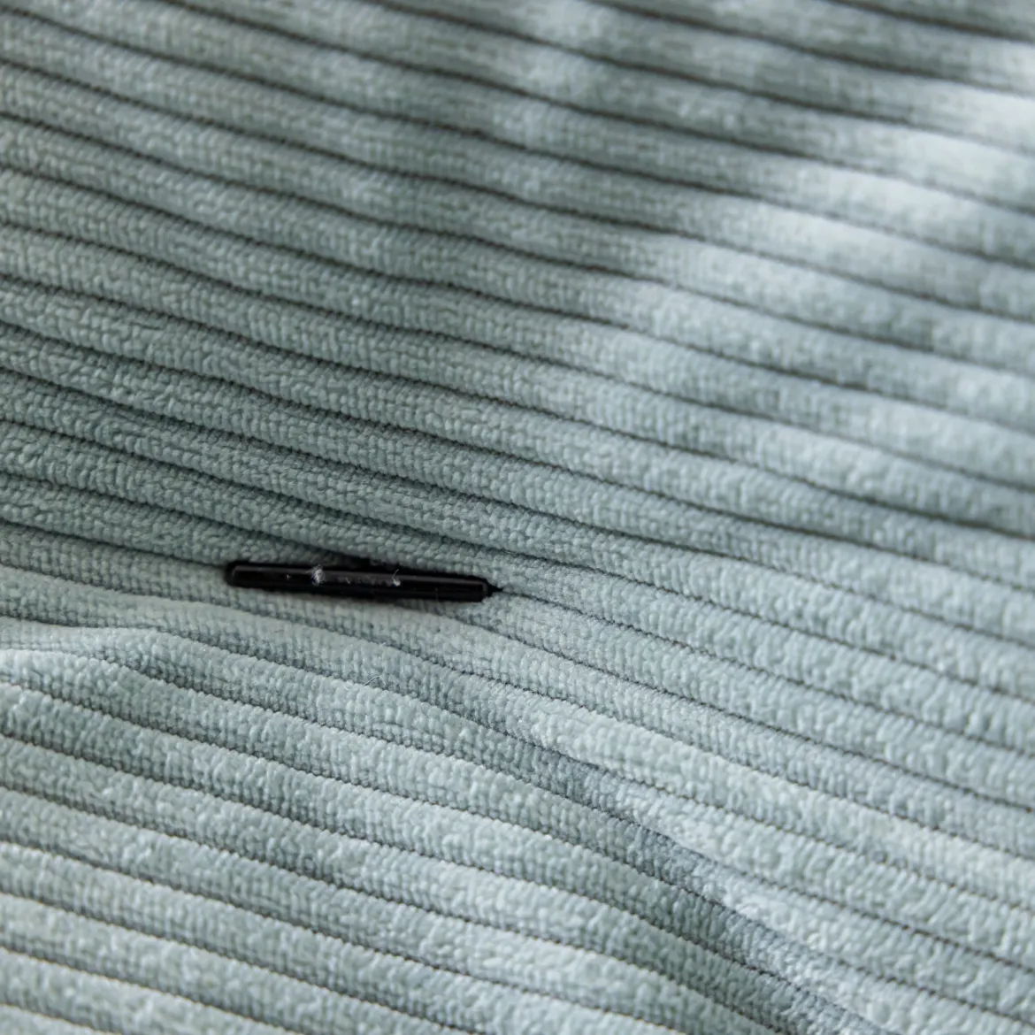 Matelas futon mémoire de forme ferme tissu velours côtelé - Terre de Nuit