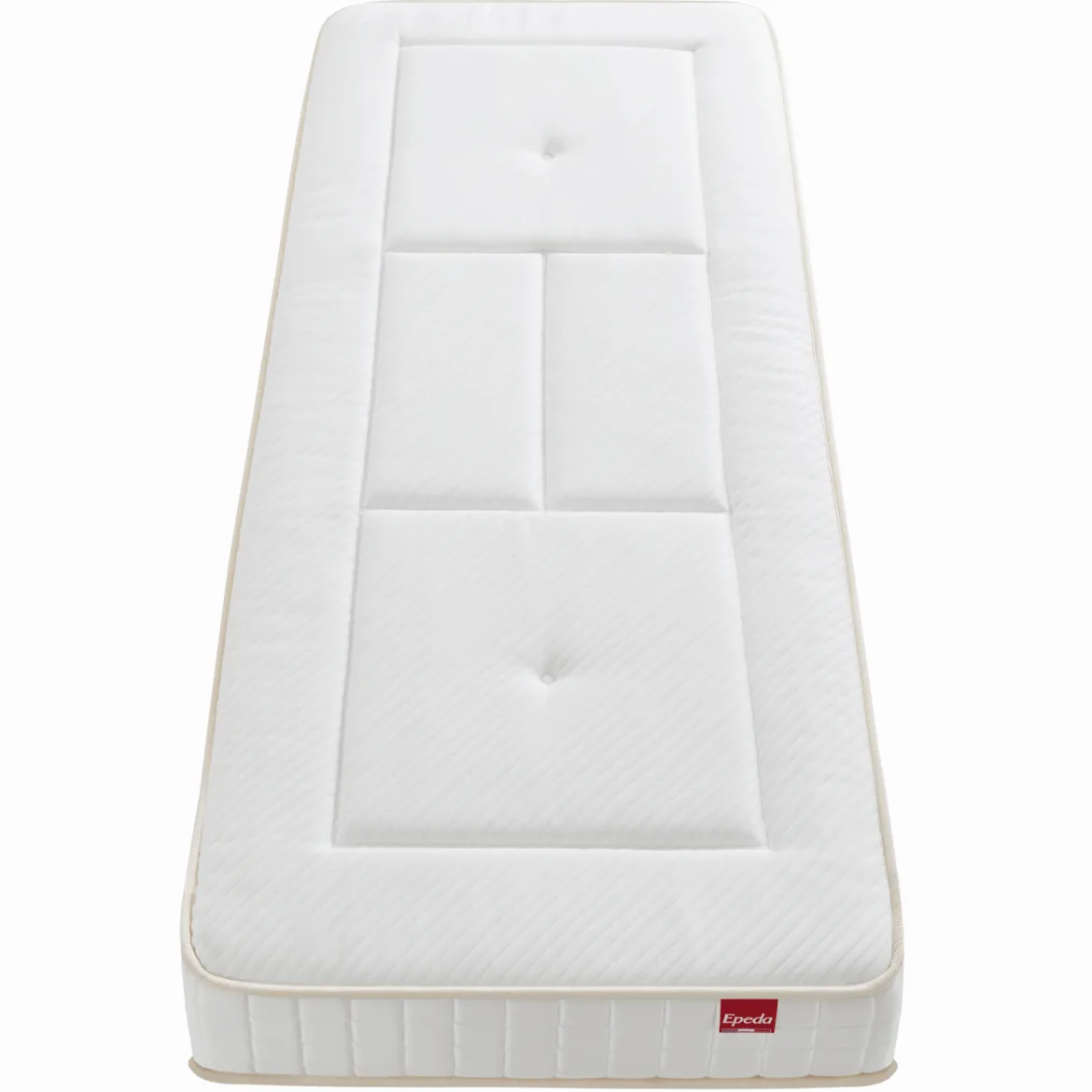 Matelas lit électrique en ressorts ensachés et mémoire de forme Epeda Balade