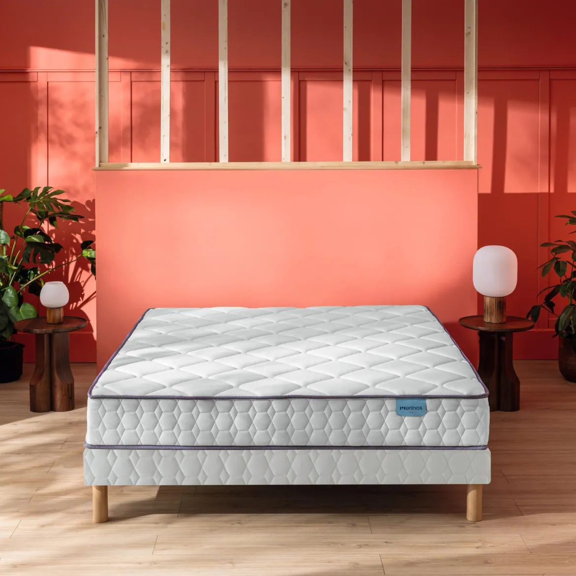 Matelas Merinos ressorts et mémoire de forme Cheer Bed
