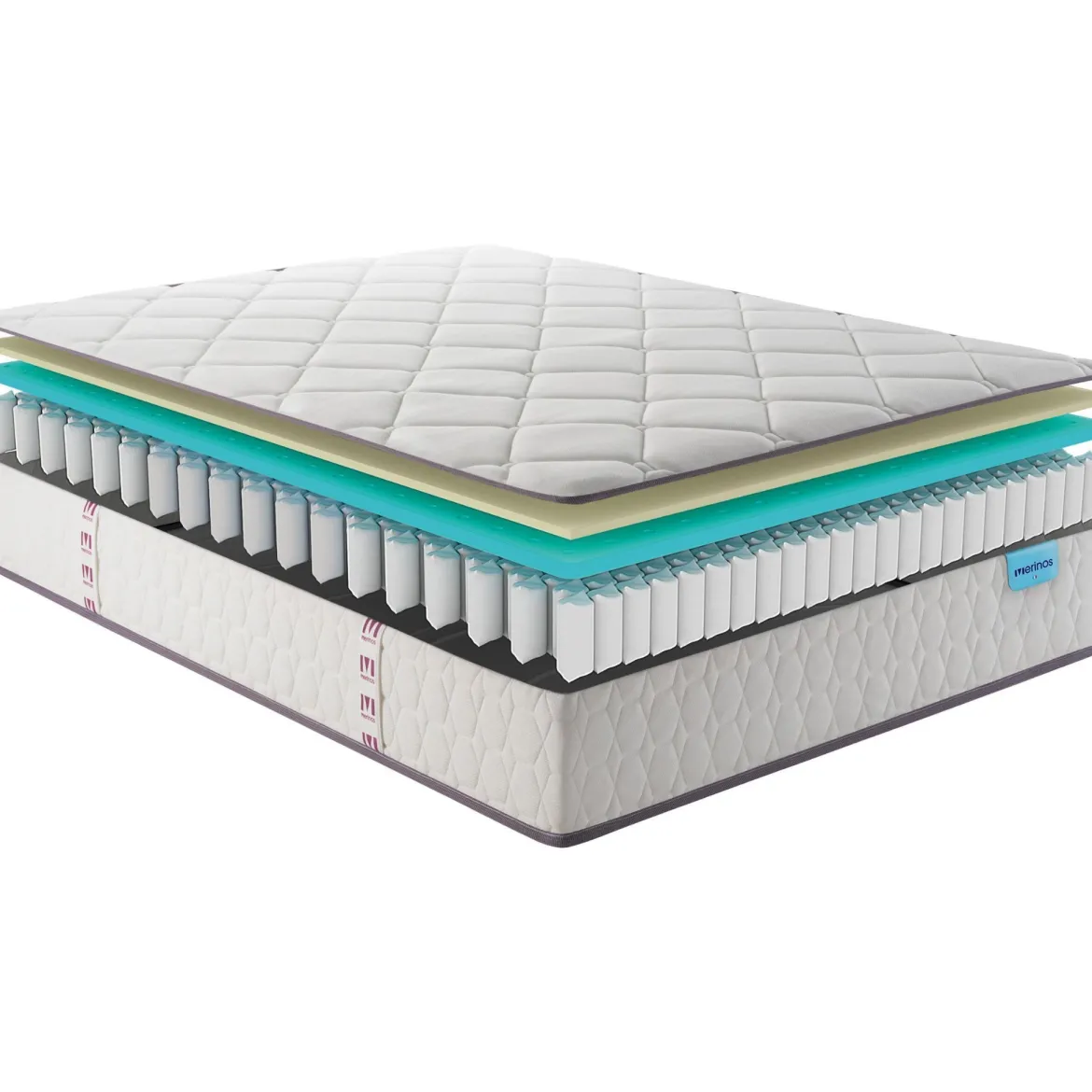 Matelas Merinos ressorts et mémoire de forme Cheer Bed