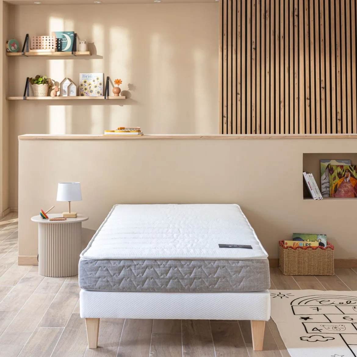 Matelas mousse et latex 19 cm - Aisance 2.0