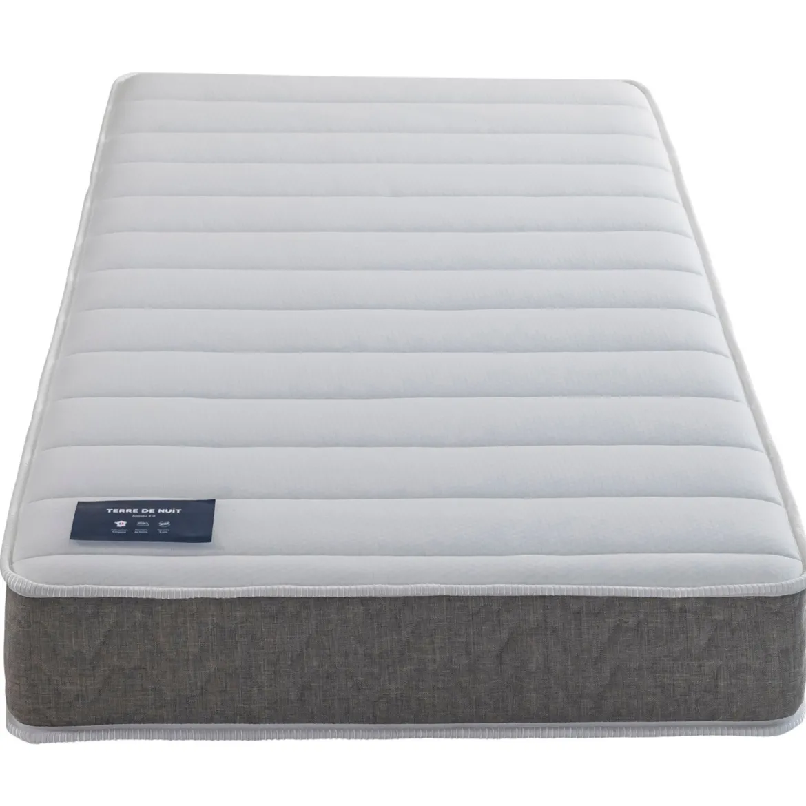Matelas mousse HR et mémoire de forme 18 cm - Absolu 2.0
