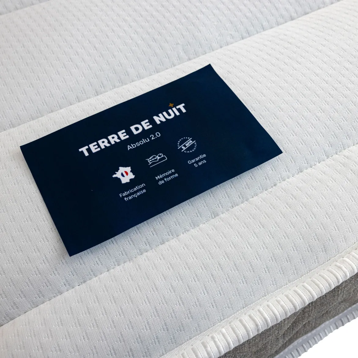 Matelas mousse HR et mémoire de forme 18 cm - Absolu 2.0
