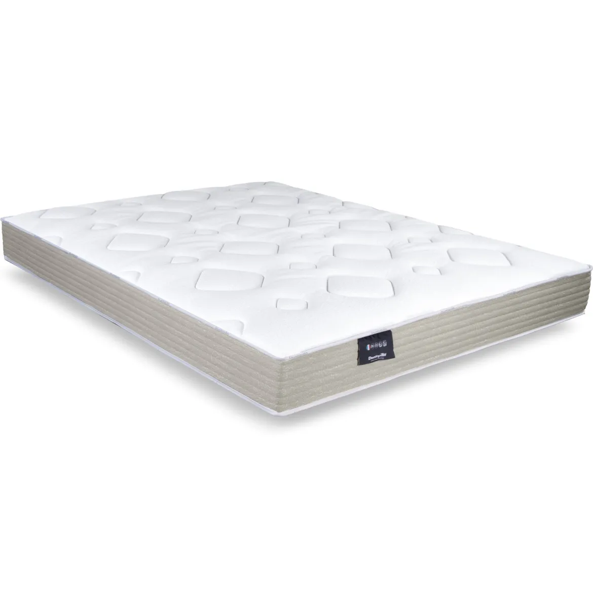Matelas mousse HR ferme Dunlopillo Lilas 2