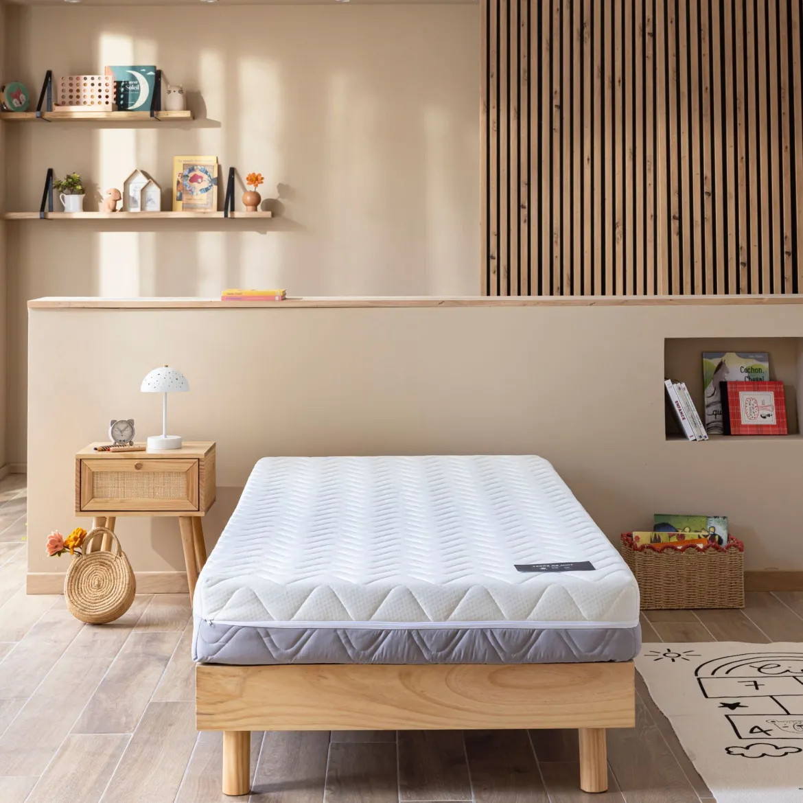 Matelas mousse & latex 16 cm - Plaisance