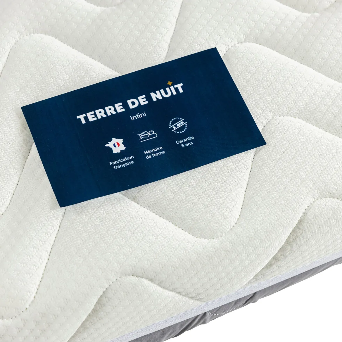 Matelas mousse mémoire de forme 12 cm - Infini
