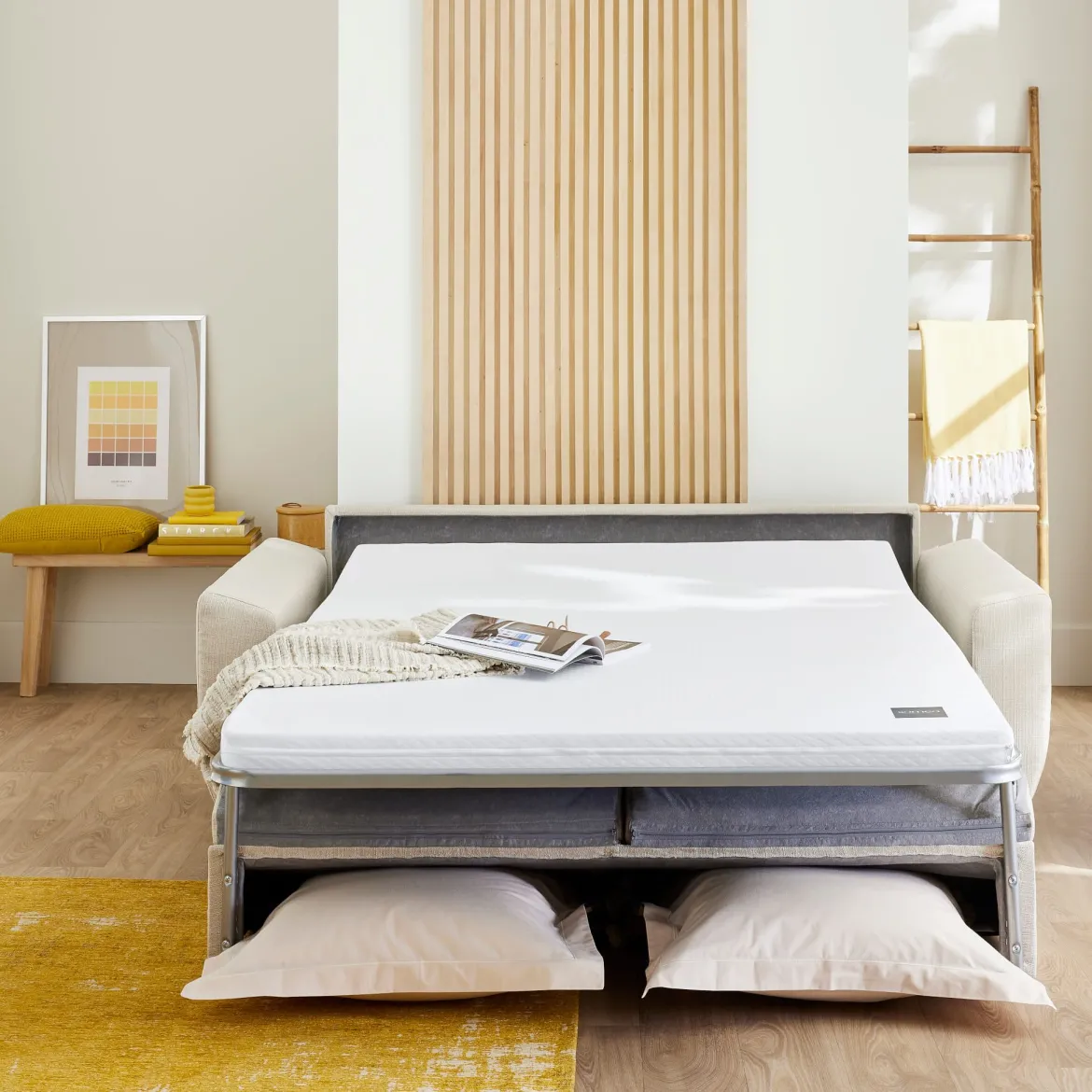 Matelas pour canapé-lit convertible mousse Aurore 400 - SOMEO