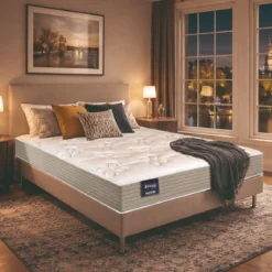 Matelas ressorts ensachés ferme Dunlopillo Mimosa