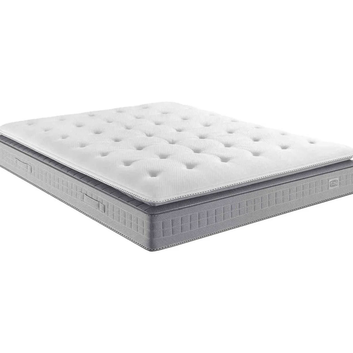 Matelas Simmons 651 ressorts ensachés + surmatelas intégré SW5