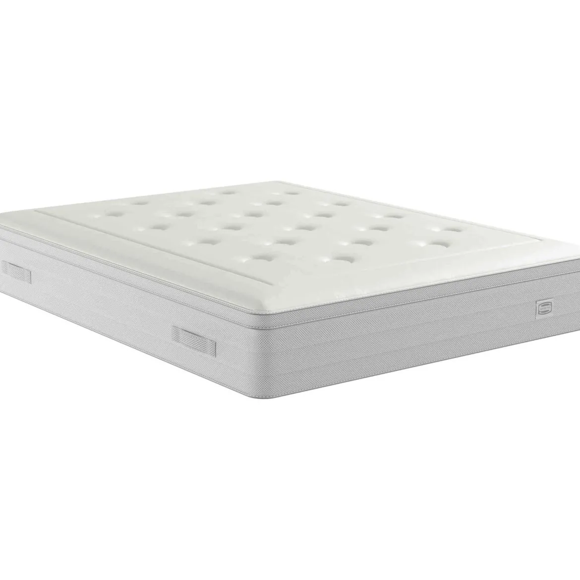 Matelas Simmons ressorts ensachés + mousse mémoire grand confort 33cm SW6