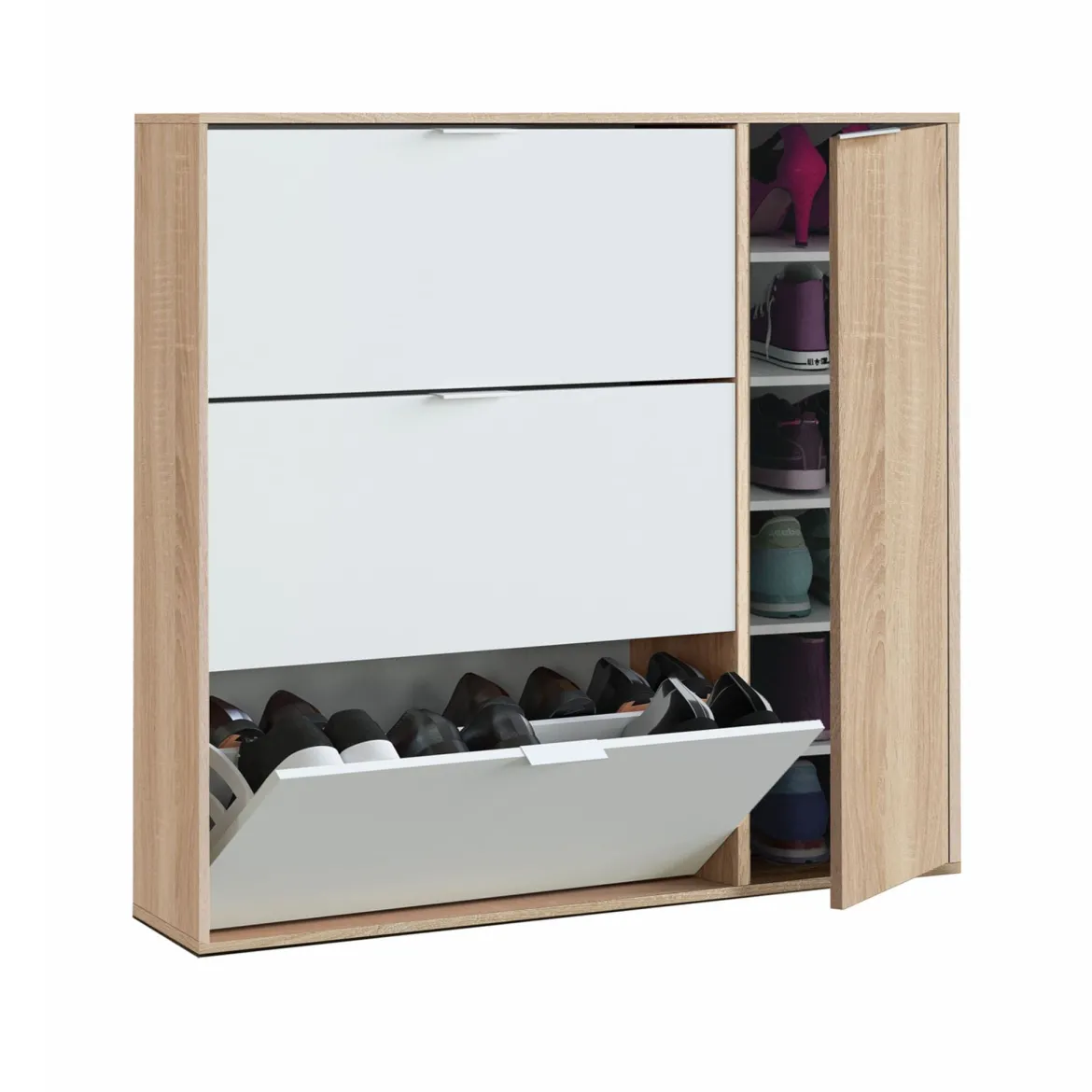 Meuble à chaussures avec 4 portes