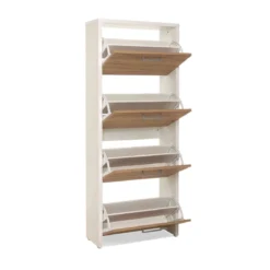 Meuble à chaussures en bois imitation chêne - MC7071