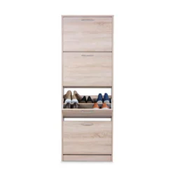 Meuble à chaussures 4 tiroirs en bois - MC7042