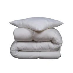 Pack couette mi-saison 350g et oreiller luxe anti-acariens Someo