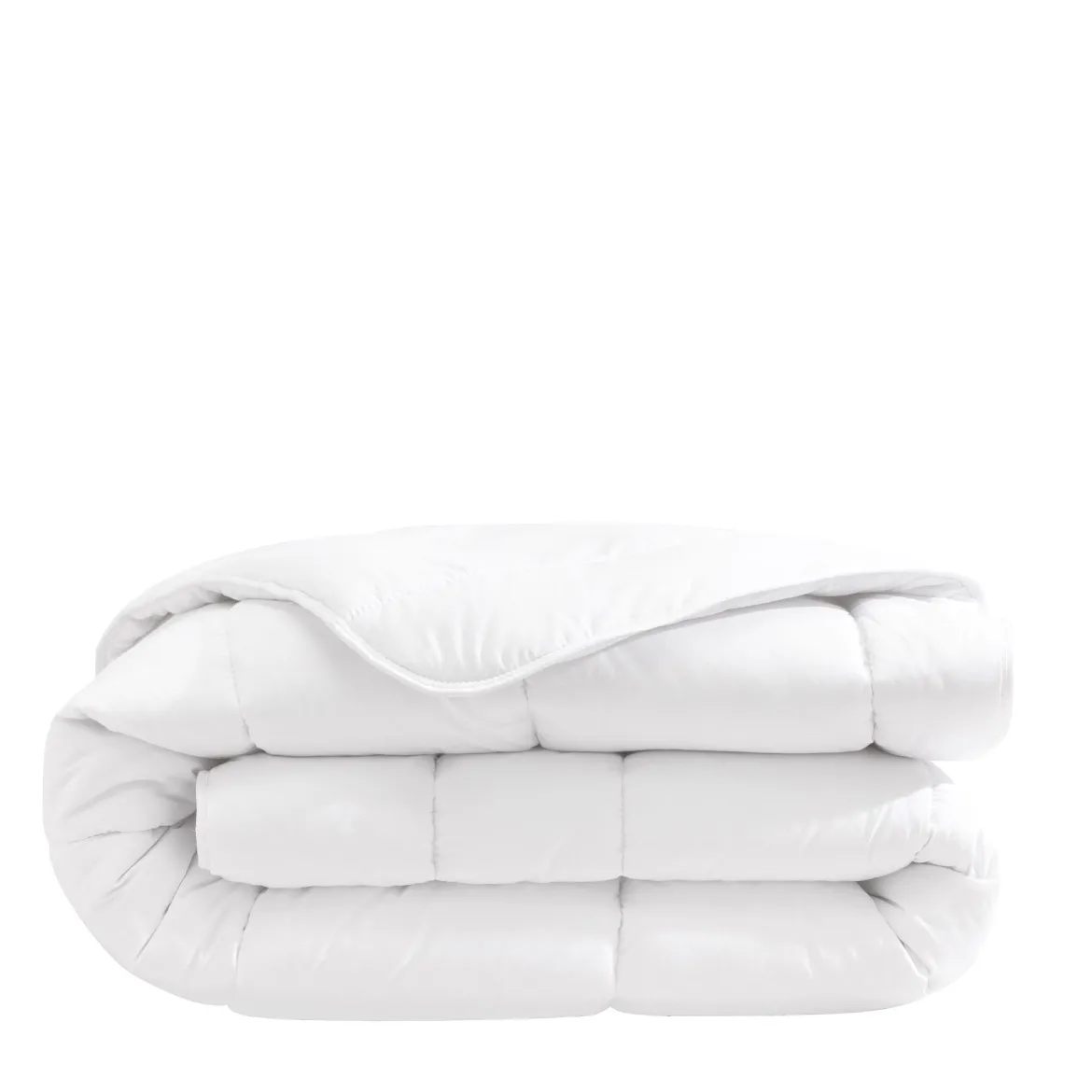 Pack couette mi-saison 350g et oreiller éco naturel moelleux enveloppe coton bio Someo