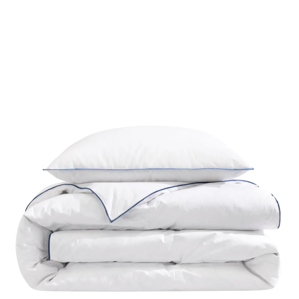 Pack couette prestige hôtellerie et oreiller 70% duvet de canard anti-allergènes Someo