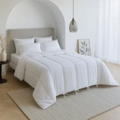Pack couette 4 saisons et oreiller anti-acariens - Someo