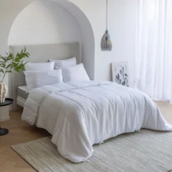 Pack couette 4 saisons et oreiller moelleux - Someo