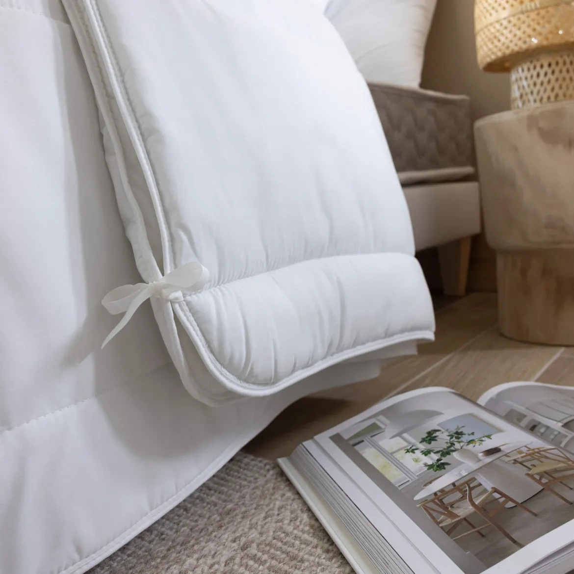 Pack couette 4 saisons et oreiller moelleux