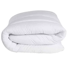 Pack couette tempérée mi-saison et oreiller anti-acariens