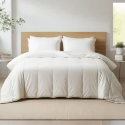 Pack couette tempérée mi-saison et oreiller moelleux