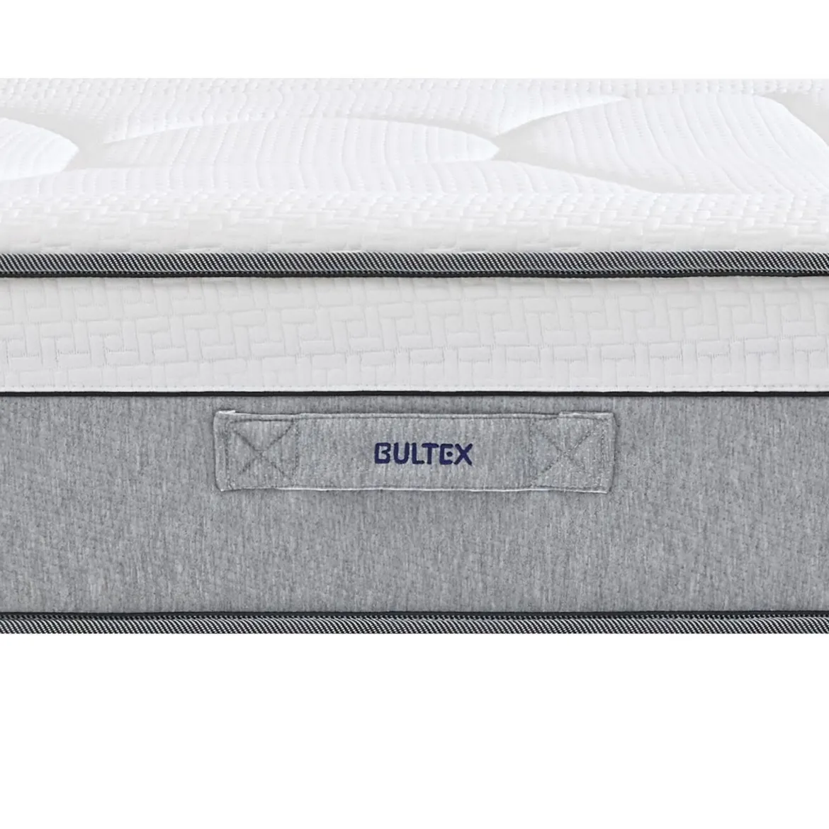 Pack matelas hybride Bultex Restore + 2 oreillers 60x60 cm Bultex Memo 3-en-1 offerts