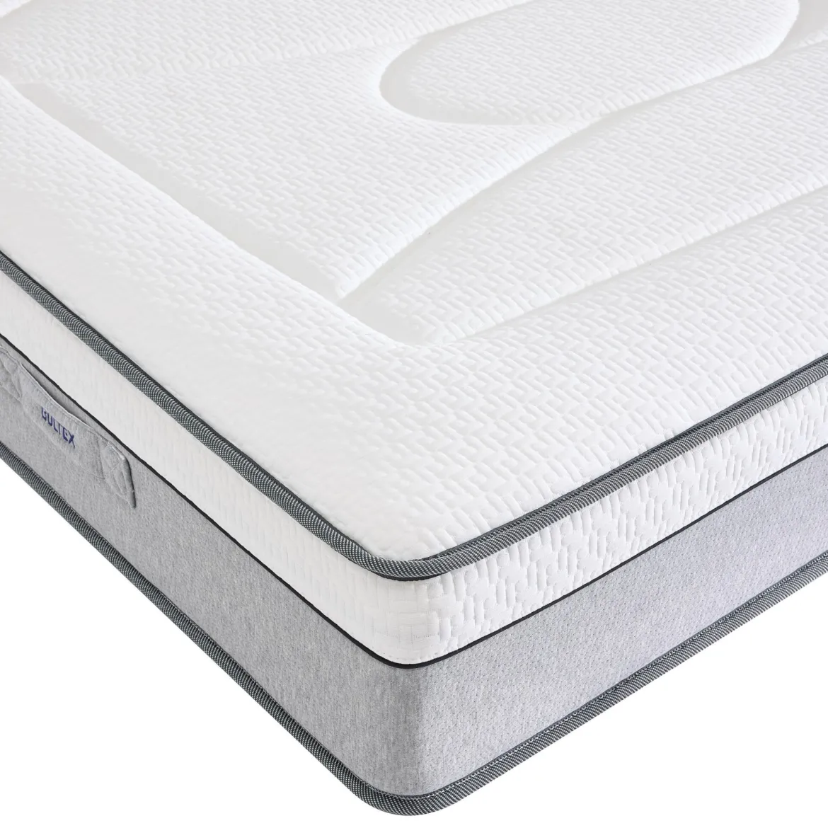Pack matelas hybride Bultex Restore + 2 oreillers 60x60 cm Bultex Memo 3-en-1 offerts