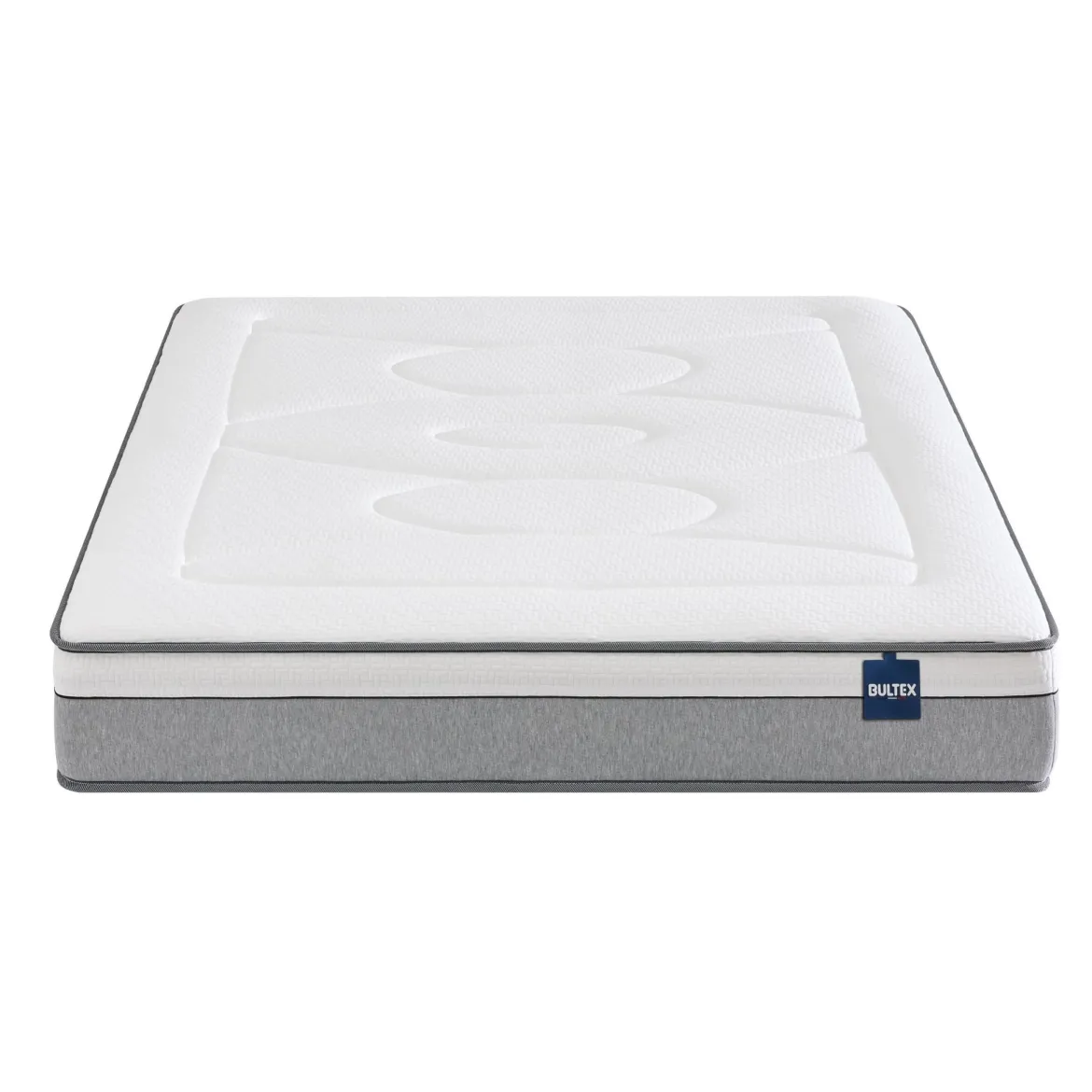 Pack matelas hybride Bultex Restore + 2 oreillers 60x60 cm Bultex Memo 3-en-1 offerts