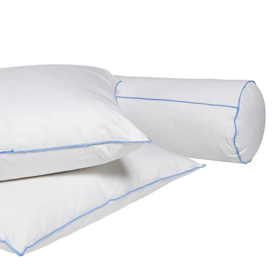 Pack oreiller et traversin moelleux duvet de canard anti-allergènes Someo