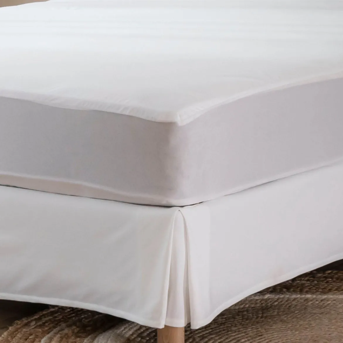 Pack protège matelas et protège oreillers bouclette imperméable