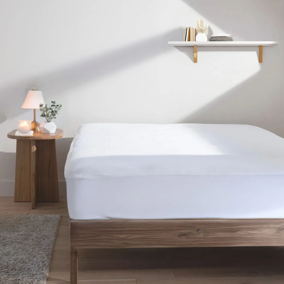 Pack protège matelas et protège oreillers 100% coton anti-acariens - SOMEO