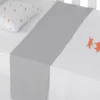 Parure de lit bébé coton jersey Fox 100x135