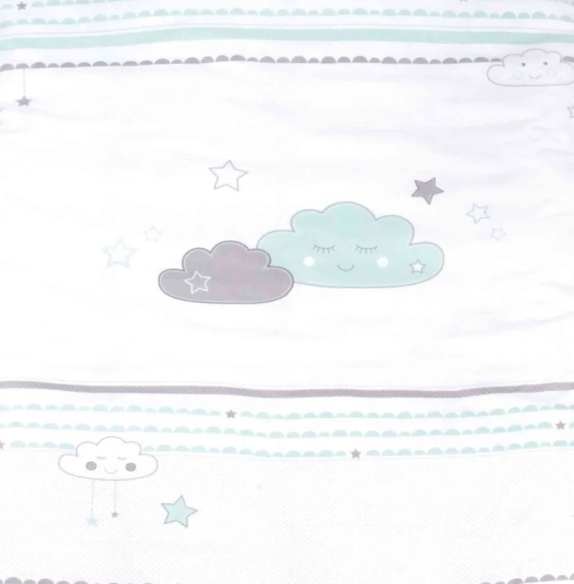 Parure de lit bébé Happy cloud 100x135 cm