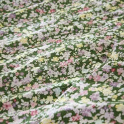 Parure de lit coton imprimé floral