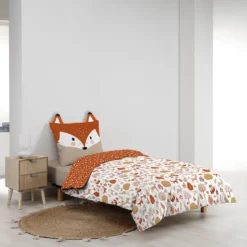 Parure de lit enfant réversible 140x200 coton Douceur d'Intérieur Roxy