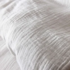 Parure de lit en gaze de coton Terre de Nuit NOA