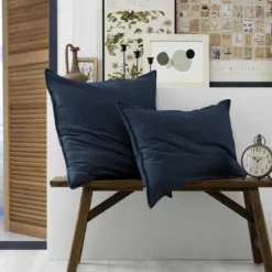 Parure de lit flanelle marine